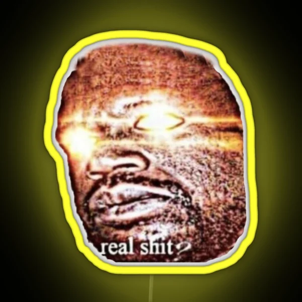 Sleeping Shaq RGB Neon Sign