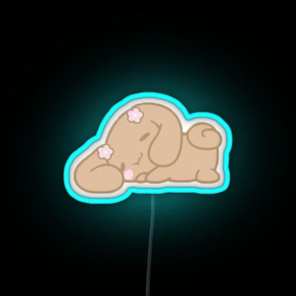 Sleepy Mocha RGB Neon Sign