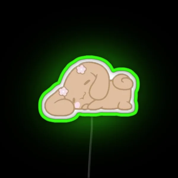 Sleepy Mocha RGB Neon Sign