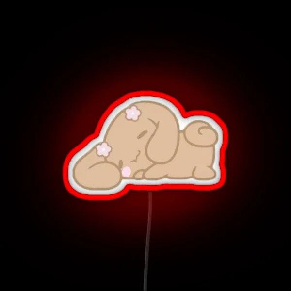 Sleepy Mocha RGB Neon Sign