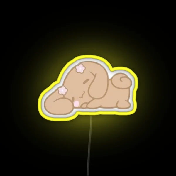Sleepy Mocha RGB Neon Sign