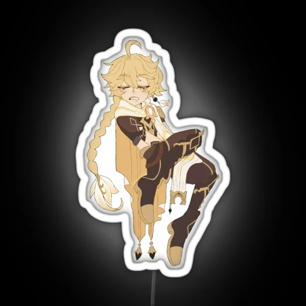 Sleepy Traveller Aether RGB Neon Sign