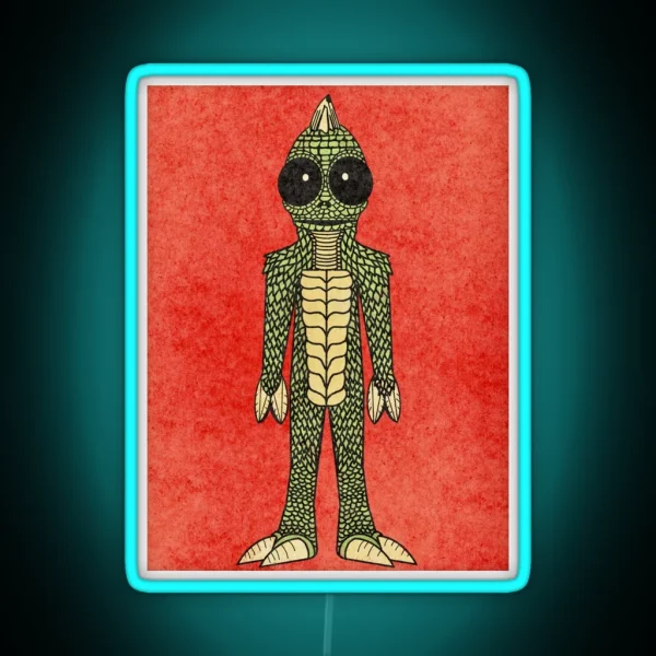 Sleestak RGB Neon Sign