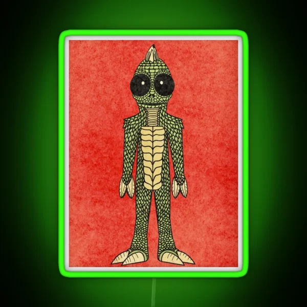 Sleestak RGB Neon Sign