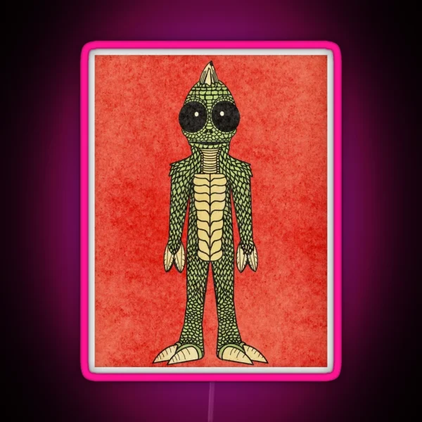 Sleestak RGB Neon Sign