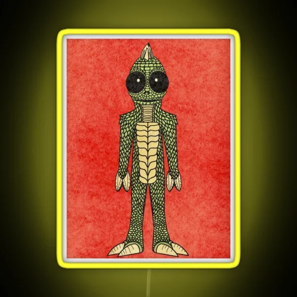 Sleestak RGB Neon Sign