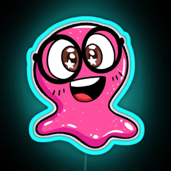 Slick Slime Sam Funny RGB Neon Sign