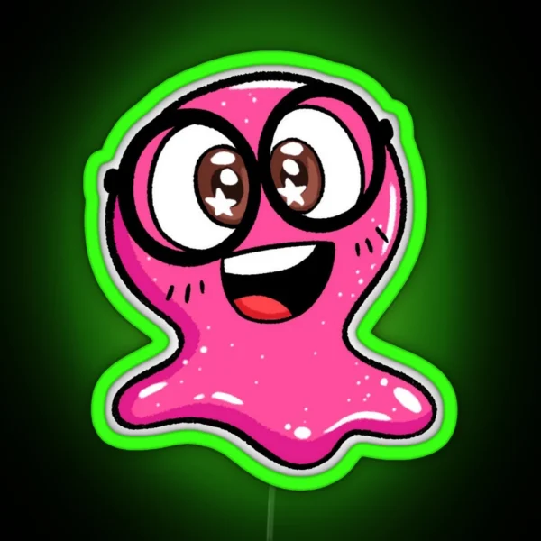 Slick Slime Sam Funny RGB Neon Sign