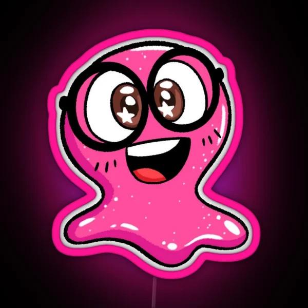 Slick Slime Sam Funny RGB Neon Sign