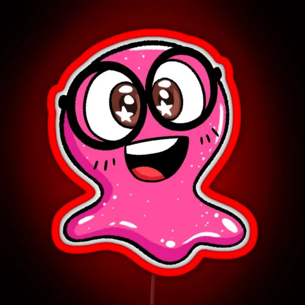 Slick Slime Sam Funny RGB Neon Sign