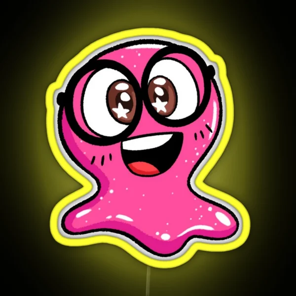 Slick Slime Sam Funny RGB Neon Sign