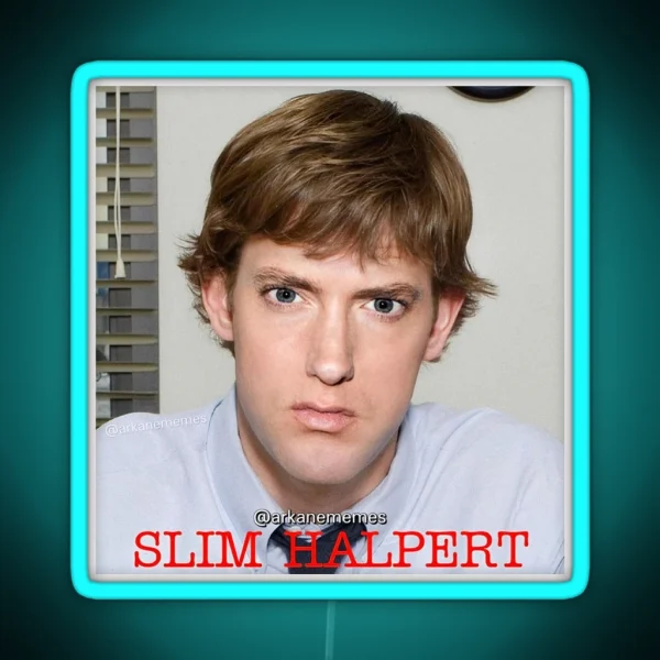 Slim Halpert Ngapurone Buk RGB Neon Sign