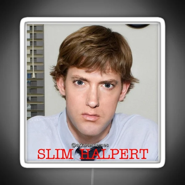 Slim Halpert Ngapurone Buk RGB Neon Sign