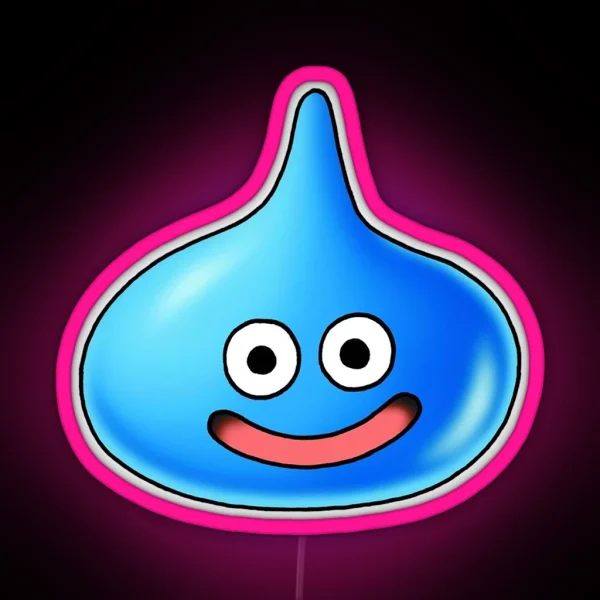 Slime Dragon Quest RGB Neon Sign