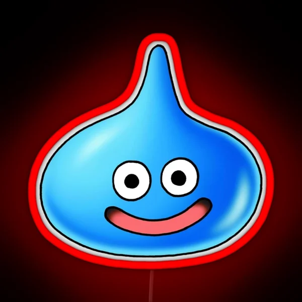 Slime Dragon Quest RGB Neon Sign