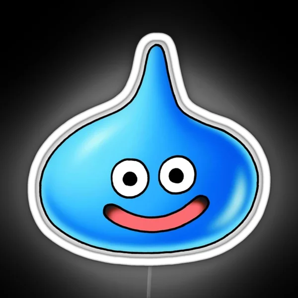 Slime Dragon Quest RGB Neon Sign