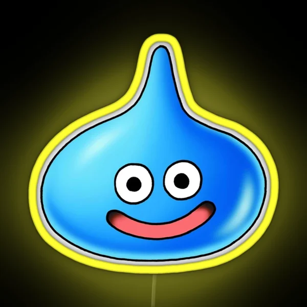 Slime Dragon Quest RGB Neon Sign