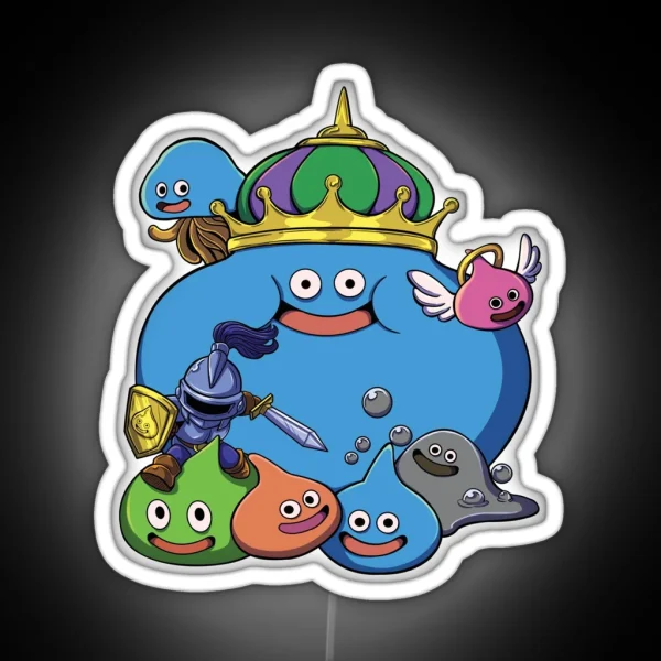 Slime Family RGB Neon Sign