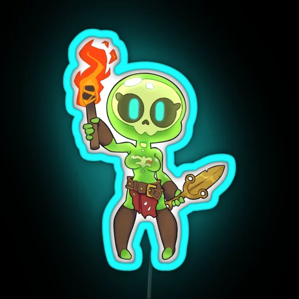 Slime Gurl RGB Neon Sign