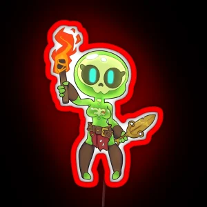 Slime Gurl RGB Neon Sign
