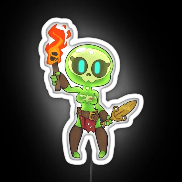 Slime Gurl RGB Neon Sign