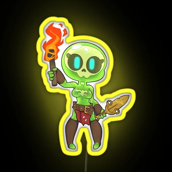 Slime Gurl RGB Neon Sign