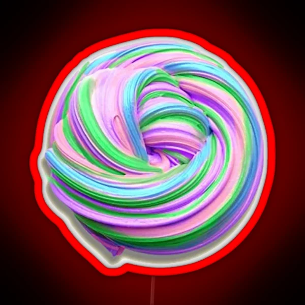 Slime Rainbow Slime RGB Neon Sign