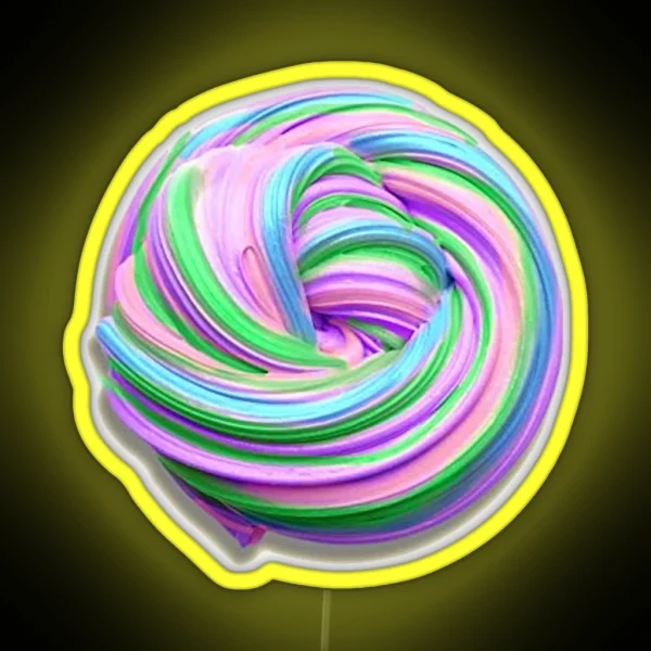 Slime Rainbow Slime RGB Neon Sign