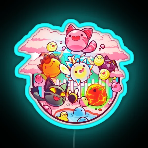 Slime Rancher All In One RGB Neon Sign