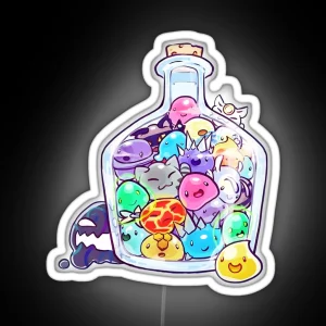 Slime Rancher In A Jar RGB Neon Sign