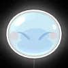 Glowing Neon RGB Slime Ruler with Color-Changing Effects Sign