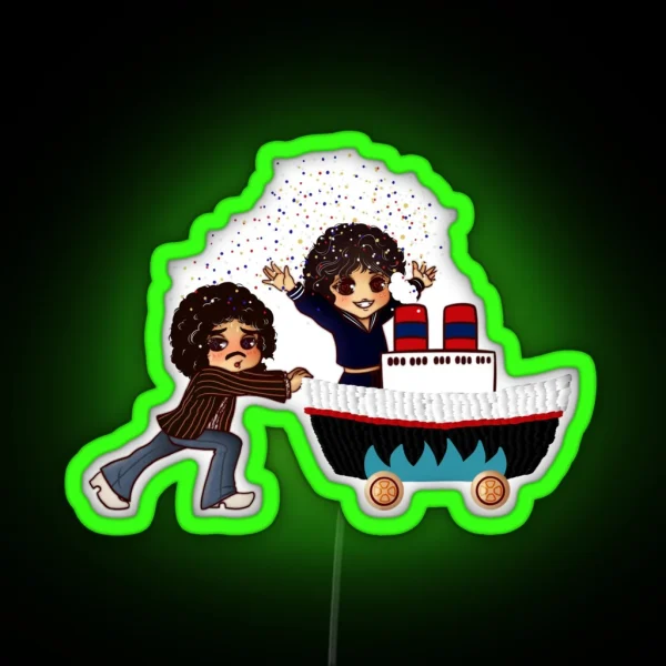 Slow Boat RGB Neon Sign