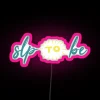 Customizable RGB LED Sign for Home Decor and Bar Displays