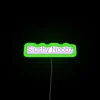 Gaming Bar Decor, Custom Neon Sign for Slushy Noobz Intro
