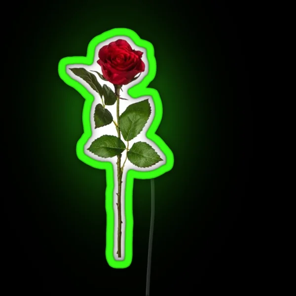 Small Rose RGB Neon Sign