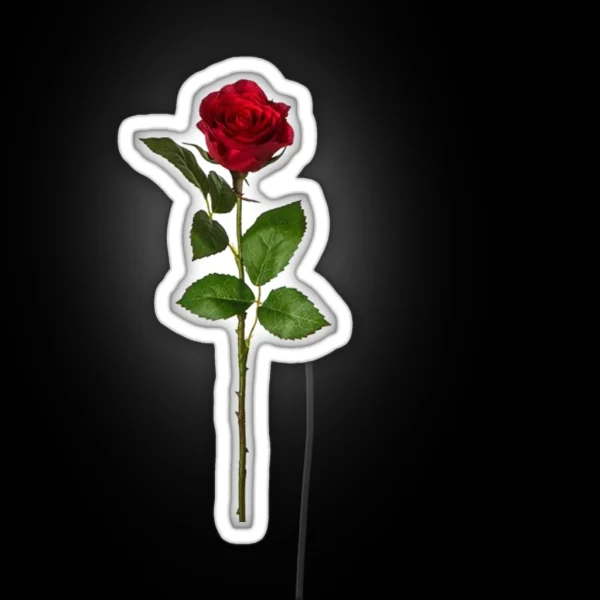 Small Rose RGB Neon Sign