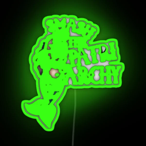Smash The Patriarchy RGB Neon Sign