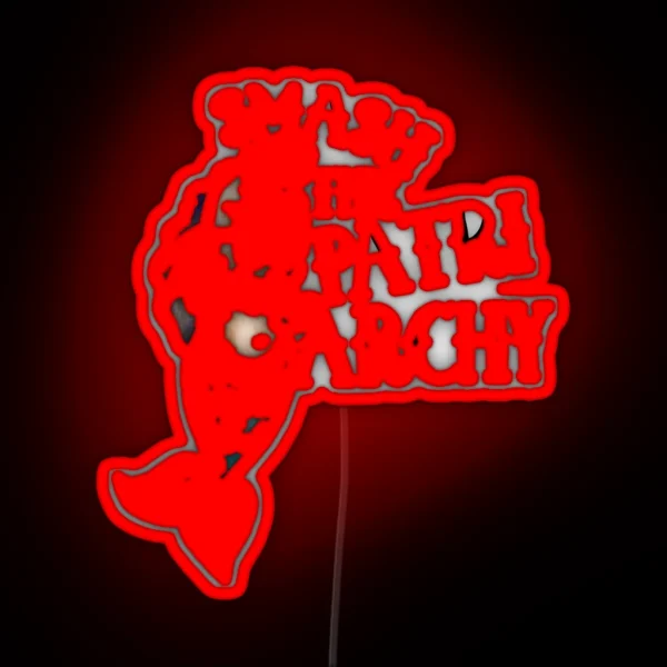 Smash The Patriarchy RGB Neon Sign