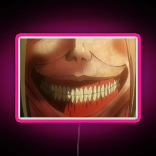 Smile RGB Neon Sign