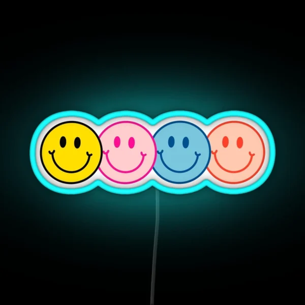 Smile RGB Neon Sign