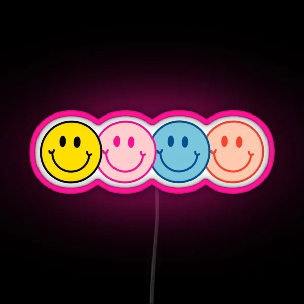 Smile RGB Neon Sign