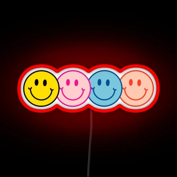 Smile RGB Neon Sign