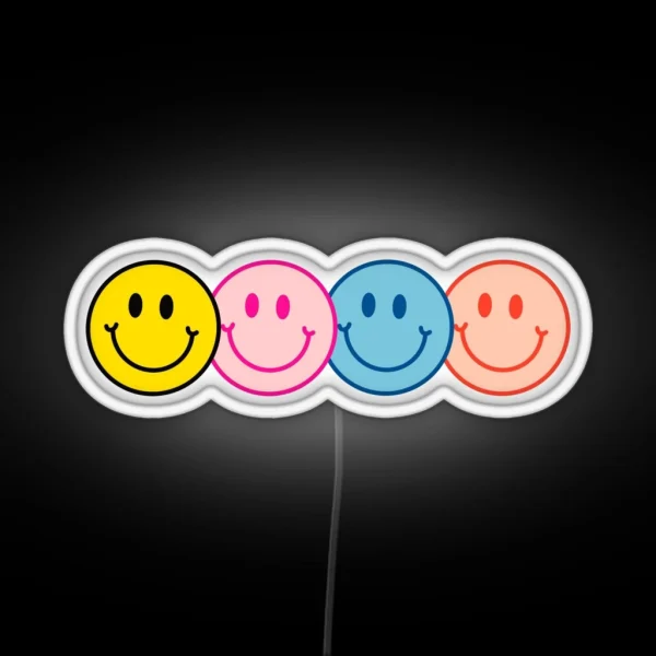Smile RGB Neon Sign