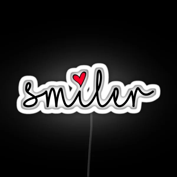 Smiler RGB Neon Sign