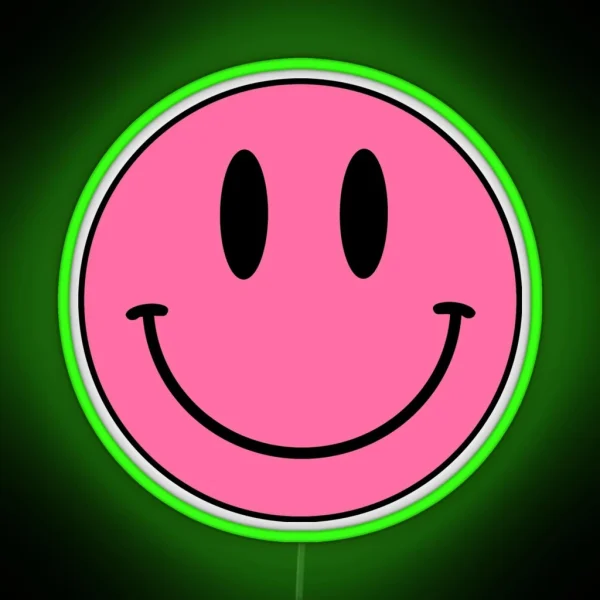 Smiley Face RGB Neon Sign