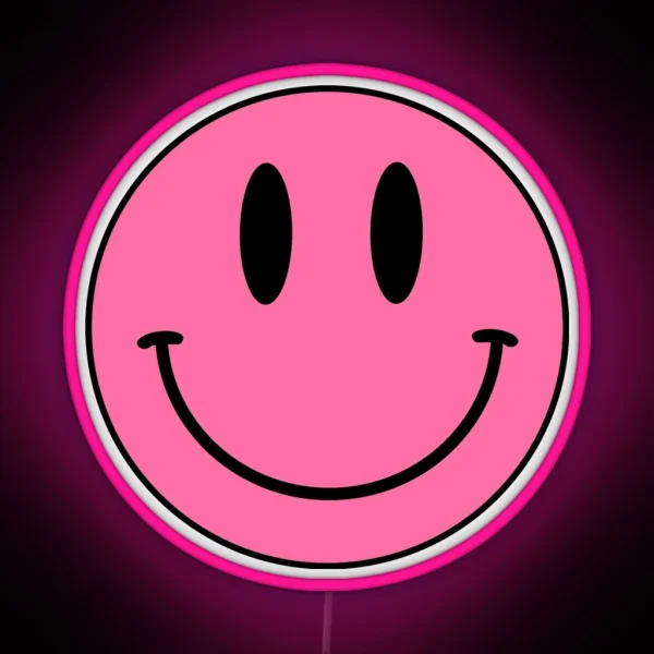 Smiley Face RGB Neon Sign