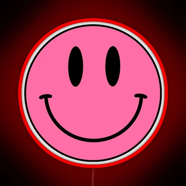 Smiley Face RGB Neon Sign