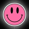 Vibrant Smiley Face LED Sign with Color Changing RGB Neon Lights