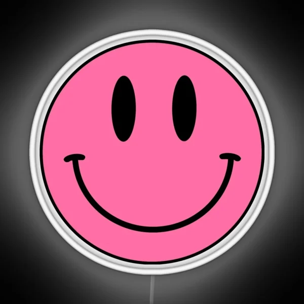 Smiley Face RGB Neon Sign