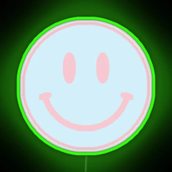 Smiley Face RGB Neon Sign